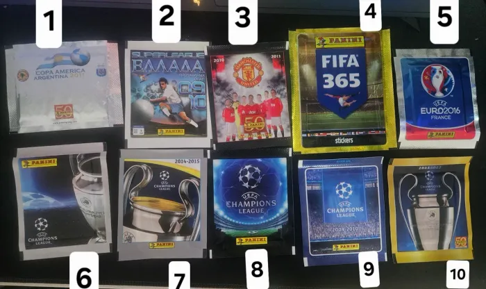Pacotes lacrados copa Euro,chanpions league etc