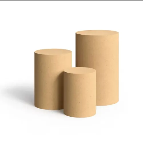 Trio de cilindros MDF Cru P/M/G 