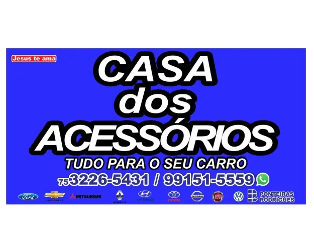 CHAPARIAS e ACESSÓRIOS Automotivos 