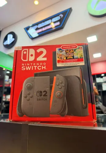 Nintendo Switch 2 Novo Lacrado Com Jogo Lacrado