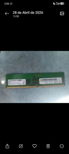 Memória DDR 4  8Gigas 3220Ghz
