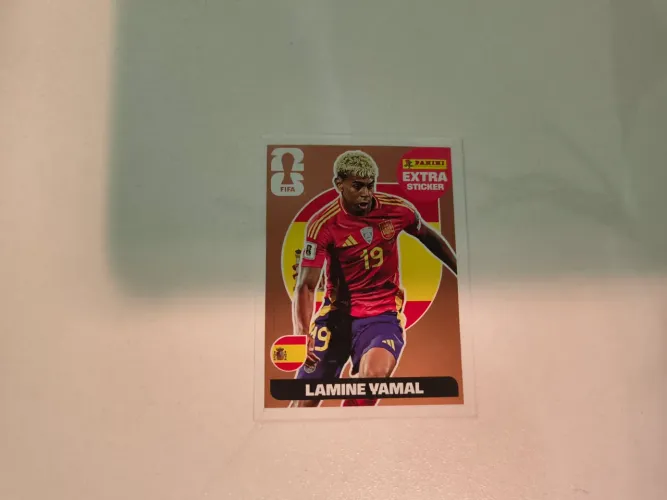 figurinha legend (bronze) Lamine Yamal copa do mundo 2026