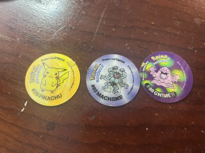 Tazos Pokémon Elma chips 1999