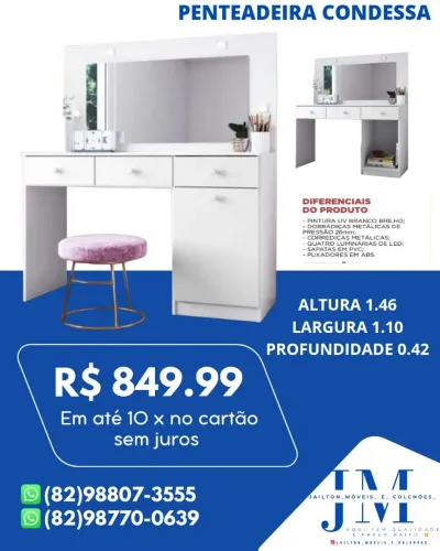 OFERTA PENTEADEIRA FIORELO EM PROMOÇÃO 