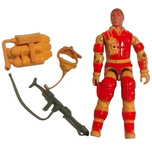 Comandos em Ação Lança Chamas Gijoe Anos 80 Hasbro