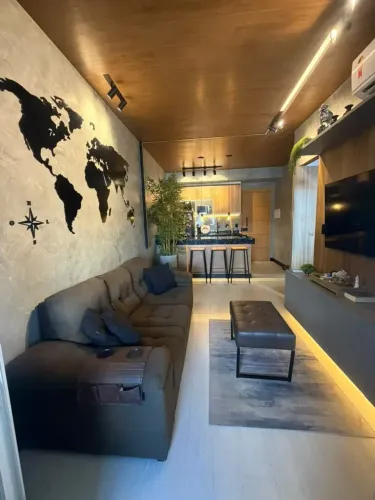 FC - ALUGO APARTAMENTO NO ED. UNIQUE STUDIO - 1 QUARTO - MOBILIADO - FÁTIMA