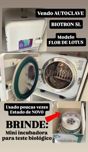 Autoclave 5L + mini incubadora