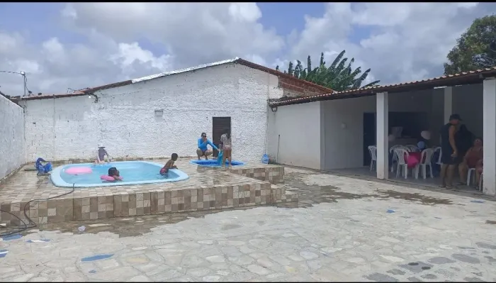 Área de lazer localizada no bairro de Mandacaru 