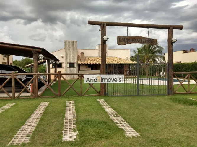 Rancho com 2 dormitórios à venda, 197 m² por R$ 1.100.000,00 - Terras da Barra - Mendonça/