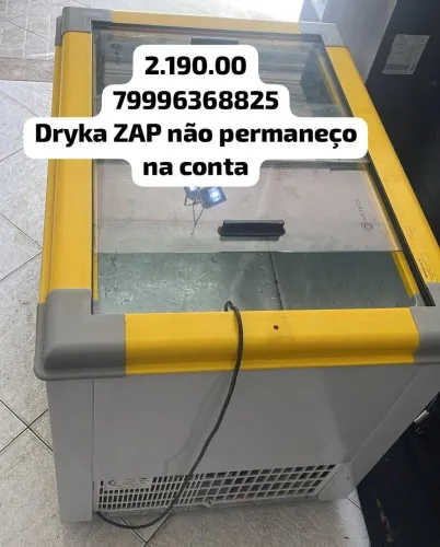 Freezer expositor pra açaí