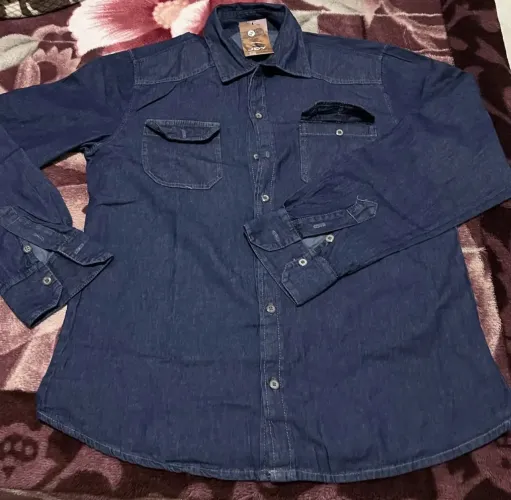 Camisa jeans nunca usada - M