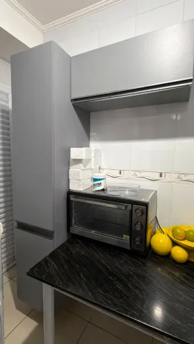 Armario de cozinha com cooktop