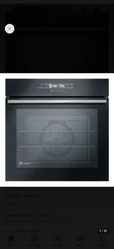 Forno de Embutir Electrolux elétrico 80l. Experience com Food.
