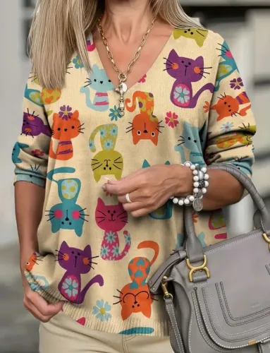 Blusa gatinhos GG