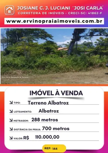 Lote para Venda em São Francisco do Sul, praia do Ervino