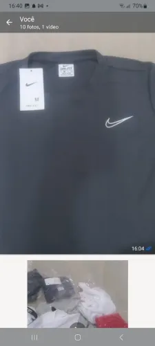 Atenção NIKE 8 camisas 4 shorts