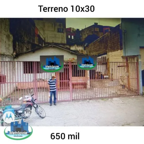 Terreno à venda, 300 m² por R$ 550.000,00 - Jardim São João - Guarulhos/SP