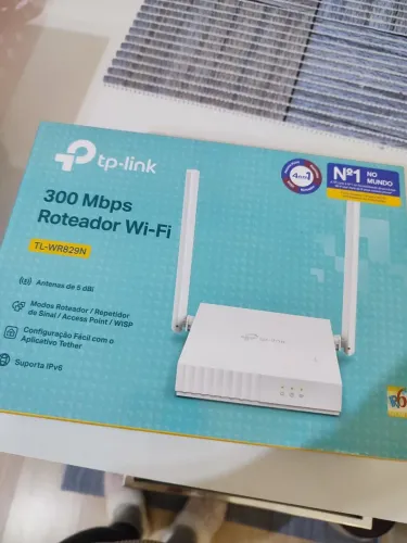 Roteador e Repetidor Wi-Fi TP-Link TL-WR829N
