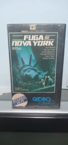 Fuga de Nova York Vhs original