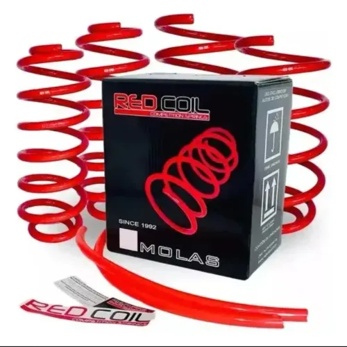 Kit de Molas Esportivas Red Coil - Aplicação em Diversos Veículos