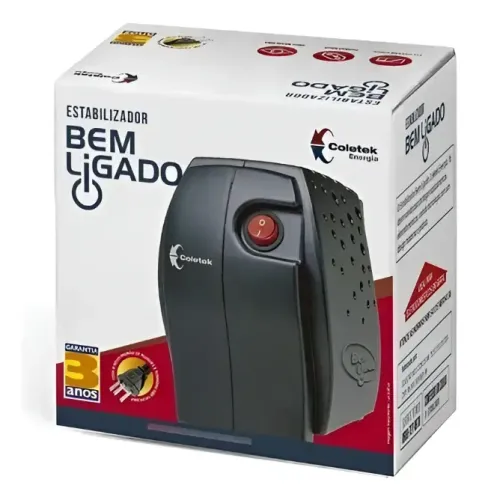 Estabilizador 500 Va - Coletek (Usado)