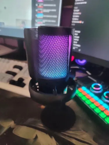 USB RGB Microfone