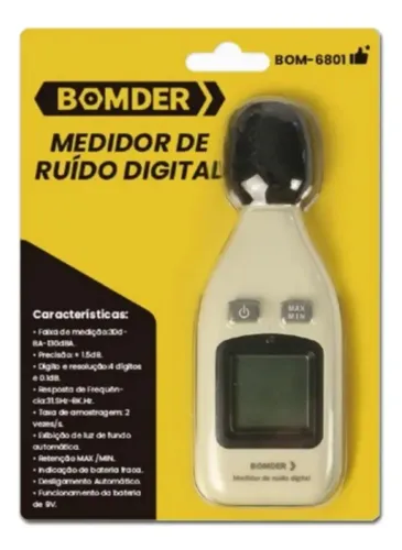 medidor de ruido digital