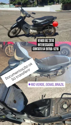 Moto Biz 2010 (Só transferir pro novo dono)