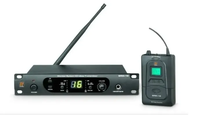 Sistema Monitor In Ear Staner Srm-1e/srm-1r Uhf S/ Fio Shop