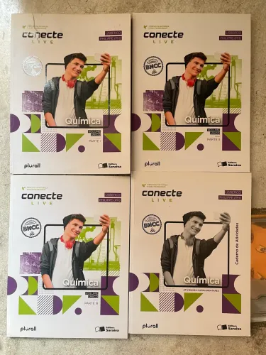 Kit conecte live - química (parte I, II, III e caderno de atividades) - plurall