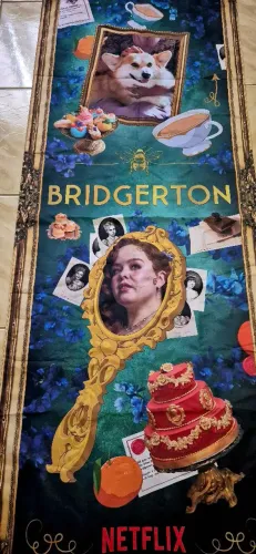 Bandeira Bridgerton - Tudum (Netflix)
