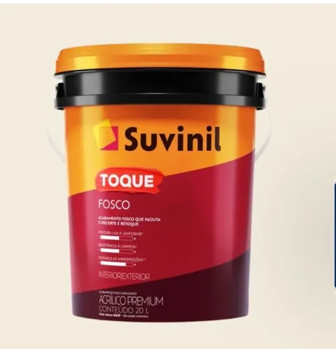 Tinta Suvinil Branco Toque Fosco