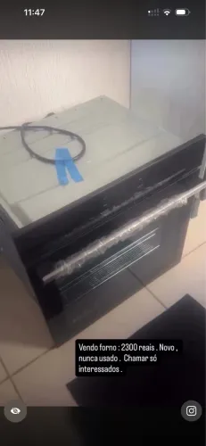 Forno novo com garantia