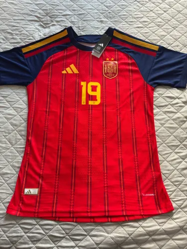 CAMISA DA ESPANHA - VERSÃO JOGADOR