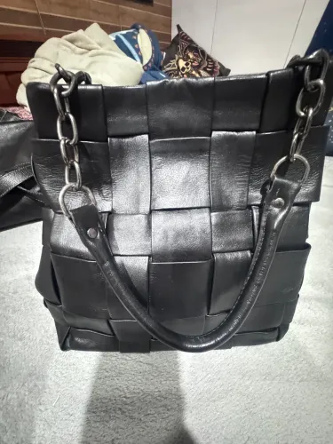 Bolsa couro legítimo sonho dos pés