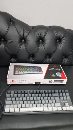 Teclado mecânico redragon daksa