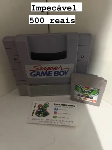 Super game boy para super nintendo