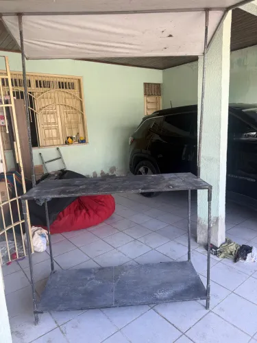 Vendo barraca de ferro 700.00