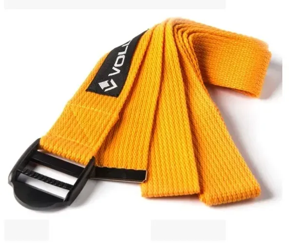 Yoga Strap - Cinto Para Alongamento Fita Faixa Ioga Pilates Alongar - Vollo