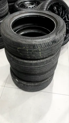Pneus Continental 195/55 R16 usados em ótimo estado - jogo c/4