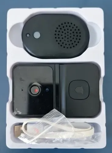 Mini campainha inteligente sem fio, câmera wi-fi - Mini Doorbell Modelo T23