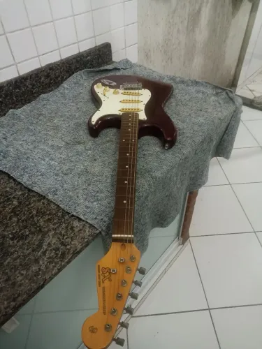 Guitarra sx tradicional series fst 62 headstock fender 