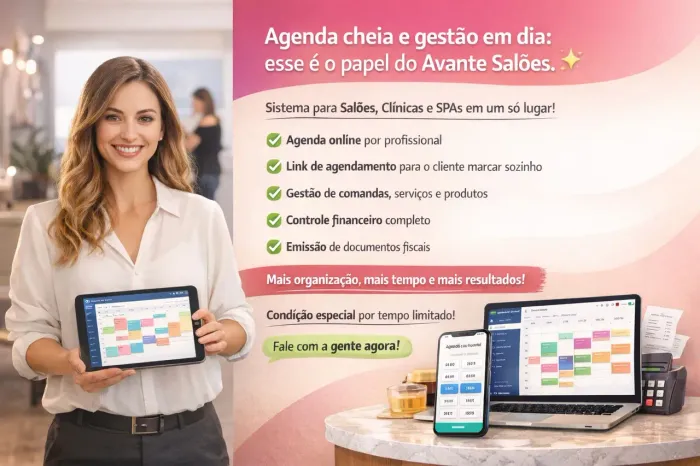 Sistema para Salão, Barbearia e Estética 