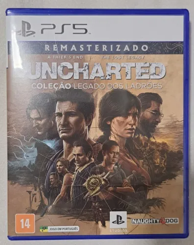 Uncharted Legacy of Thieves Mídia Física PS5
