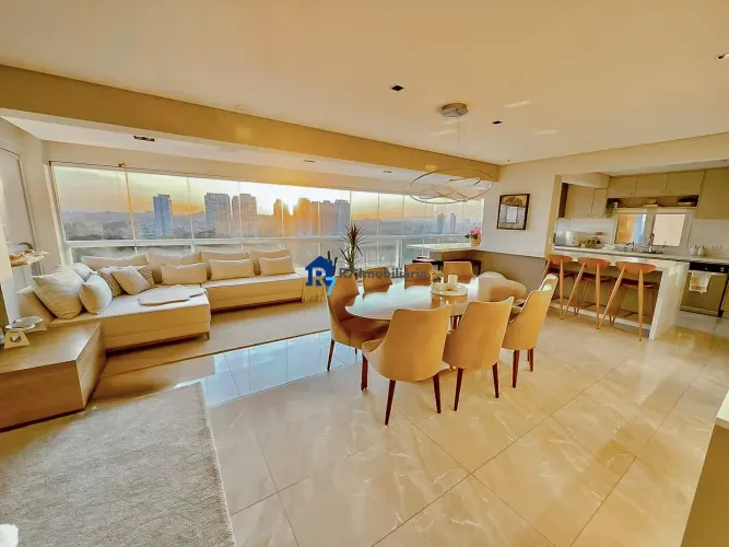 Marília Vogt: Apartamento de Luxo 187m², 3 Suítes e Porteira Fechada
