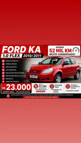 Ford KA 1.0 8v/1.0 8V ST Flex 3P 2011