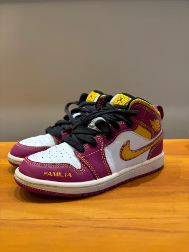Tênis Jordan 1 Mid Dia de Muertos infantil ORIGINAL
