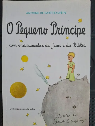 Livro Pequeno Principe, Edição especial, Avariado