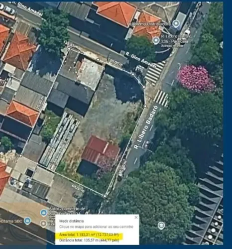Terreno à venda, 1182 m² por R$ 3.000.000 - Paulicéia - São Bernardo do Campo/SP