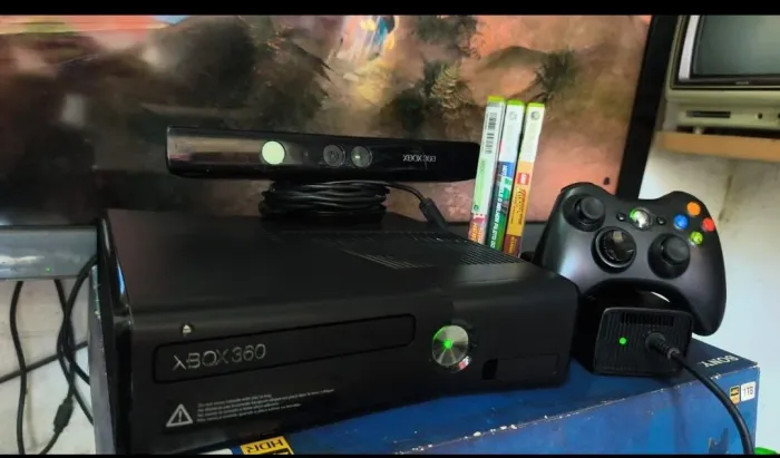 Xbox completo todo original e jogos